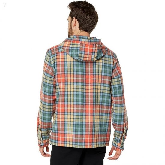 L.L.Bean Scotch Flannel Anorak Traditional Fit Washed Buchanan ID-E99sjoY9