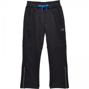 L.L.Bean Mountain Fleece Pants (Little Kids) Black ID-1b1jp7x7