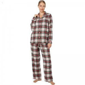 L.L.Bean Scotch Plaid Flannel Pajamas Plaid Stewart Victoria Tartan ID-VRniisTc