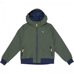 L.L.Bean Warm Up Insulated Jacket (Big Kids) Thyme ID-4vgogxGR