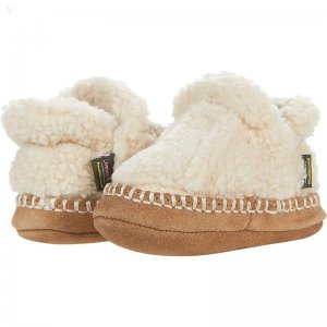L.L.Bean Cozy Slipper Bootie (Toddler) Natural ID-omtFtkFO