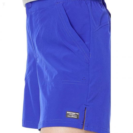 L.L.Bean Stretch UPF Shorts 6\\ Cobalt ID-l75KxivK