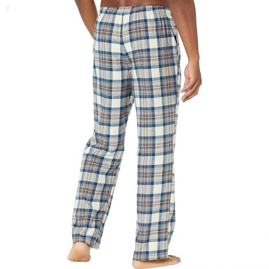 L.L.Bean Scotch Plaid Flannel Pajamas Regular Indigo Tartan ID-q9Z7rg4w