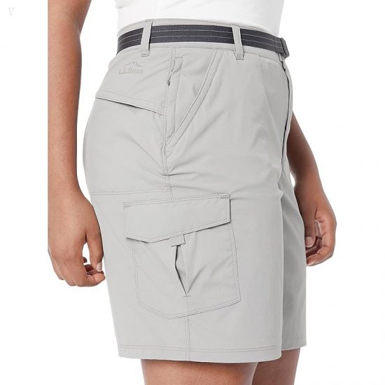 L.L.Bean Tropicwear Shorts Frost Gray ID-ksAGUZ95