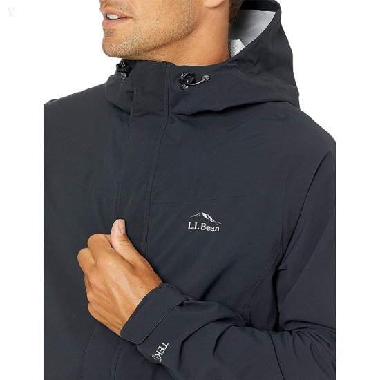 L.L.Bean Cresta Stretch Rain Jacket Black ID-DFFxuFqs
