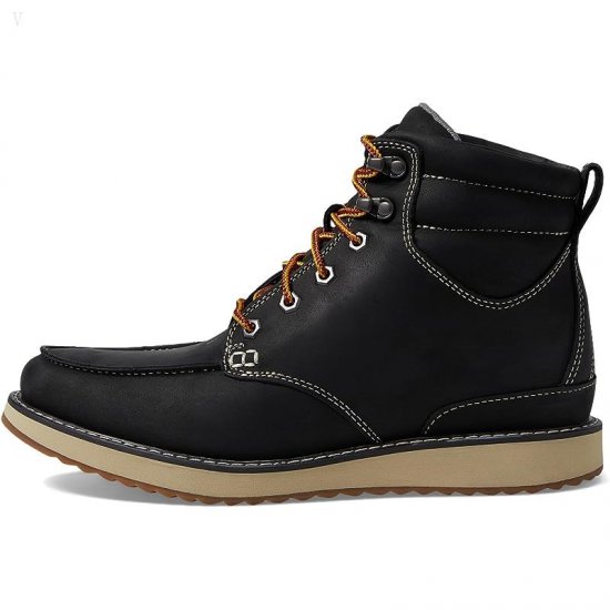L.L.Bean Stonington Boots Moc Toe Black ID-GF0ZSaz2