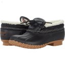 L.L.Bean Rubber Moc Sherpa Lined Primaloft Black/Black/Toasted Coconut ID-8vg7GpEU