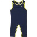 L.L.Bean Quilted Romper (Infant) Nautical Navy ID-BF7Rpakh