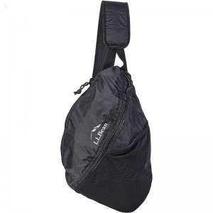 L.L.Bean Stowaway Sling Pack Black ID-95i8nfoH