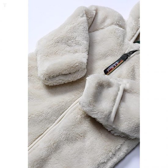 L.L.Bean Hi-Pile Fleece Bunting (Infant) Natural ID-wJBCIIye