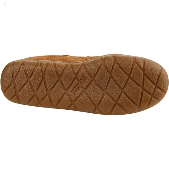 L.L.Bean Wicked Good Camp Moccasins Brown ID-P62TNBGg