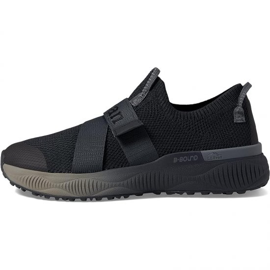L.L.Bean Dirigo Slip-On Sneaker Black/Iron ID-cJoOCeka