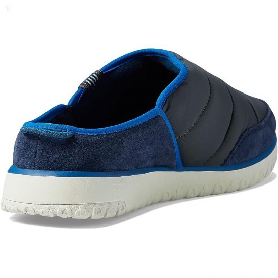 L.L.Bean Mountain Classic Quilted Slide Nautical Navy/Shale Gray ID-8lj5NcH2