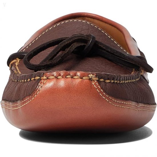 L.L.Bean Bison Double Sole Slipper Leather Lined Raisin ID-BGPfipm8