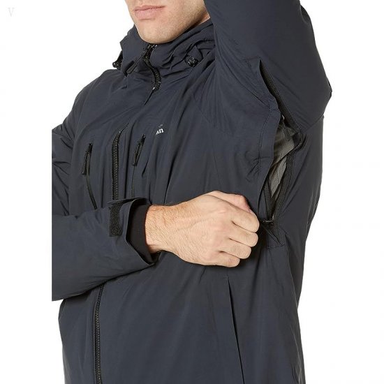 L.L.Bean Waterproof Primaloft Packaway Jacket Black ID-8t2rlPpi