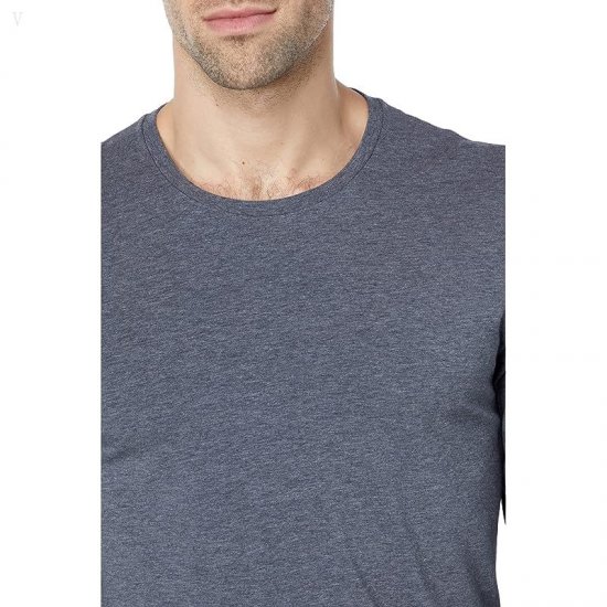 L.L.Bean Comfort Stretch Pima Long Sleeve Tee Shirt Gray Heather ID-xKA0BbtF