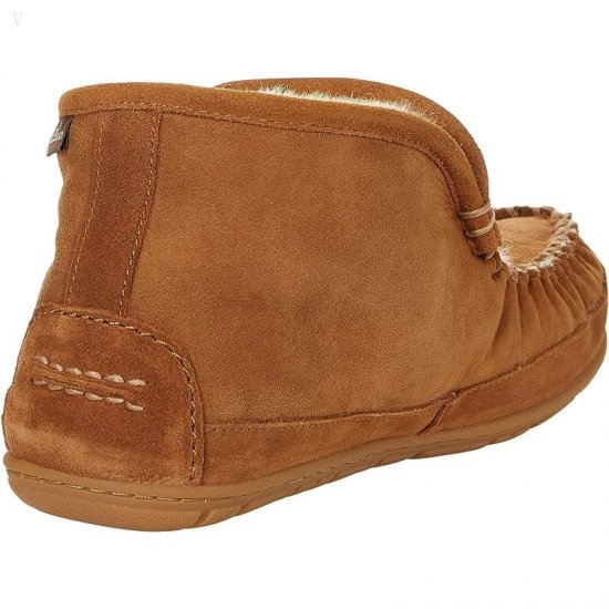 L.L.Bean Wicked Good Slipper Boot Moc Brown ID-aKPERBCJ