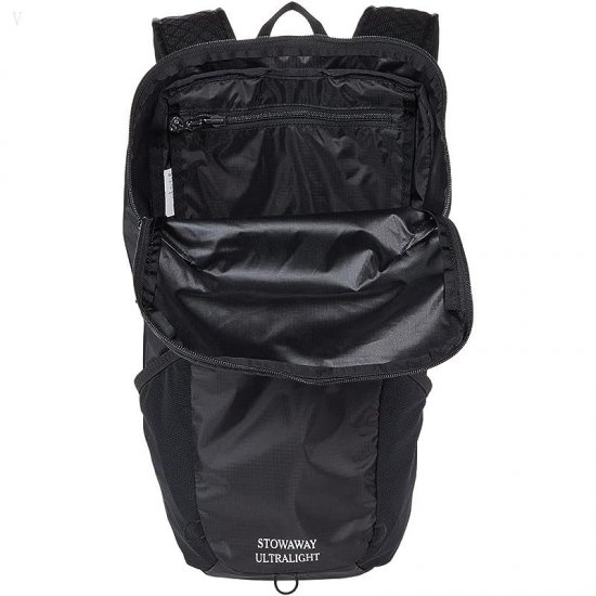 L.L.Bean Stowaway Ultralight Day Pack Black ID-CRXNvg8X