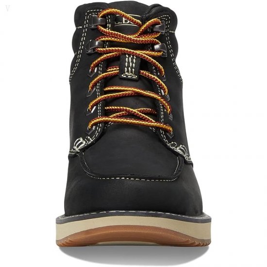L.L.Bean Stonington Boot Moc Toe Black ID-ERH5r2bG