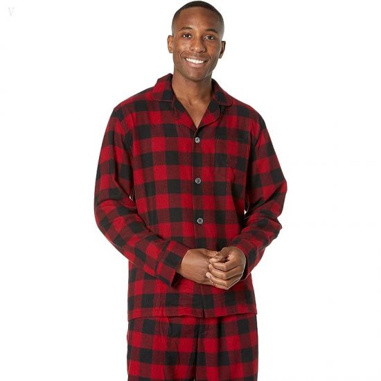 L.L.Bean Scotch Plaid Flannel Pajamas Regular Rob Roy Tartan ID-WP8FxWOd