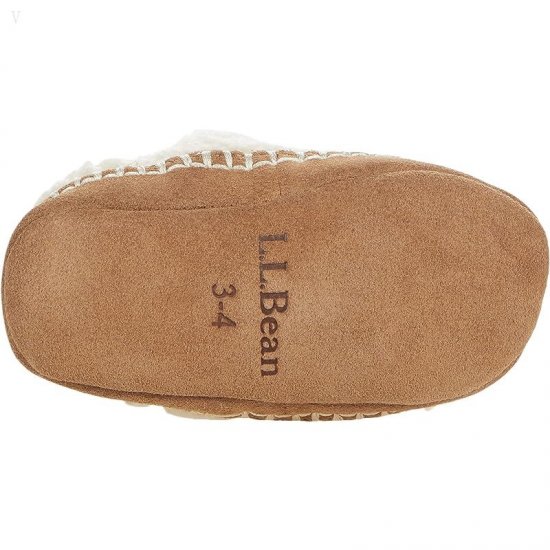 L.L.Bean Cozy Slipper Bootie (Toddler) Natural ID-mwKrY9gV