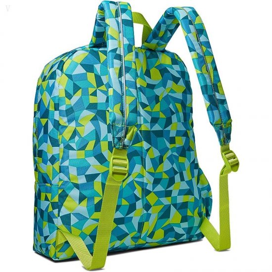 L.L.Bean Kids Original Backpack Print Citron Geo Prizm ID-PtKnlrDb