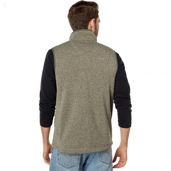 L.L.Bean Sweater Fleece Vest Eucalyptus/Thyme ID-vuTQjzvy