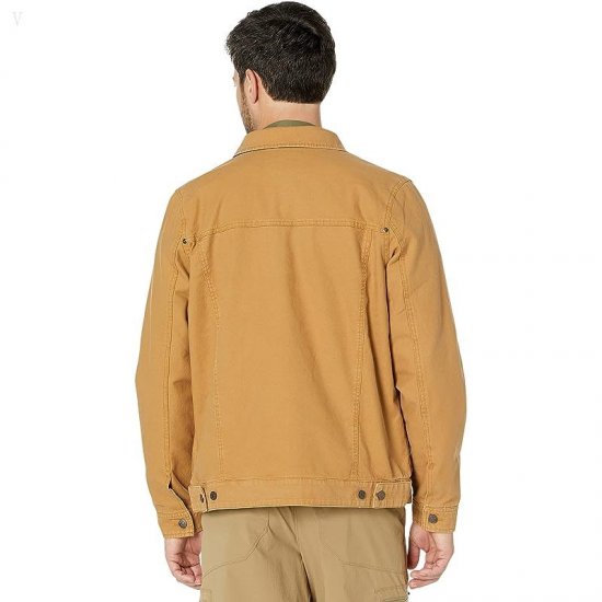 L.L.Bean BeanFlex Utility Trucker Jacket Regular Marsh Brown ID-YWFGqhEW