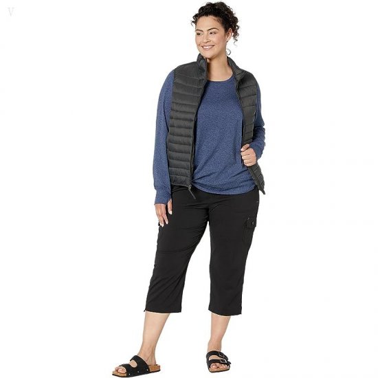L.L.Bean Vista Camp Pants Crop Classic Black ID-utif8cy0