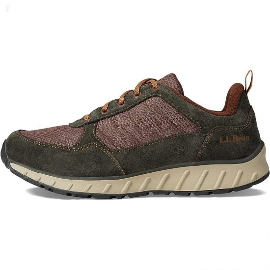 L.L.Bean Snow Sneaker 5 Low Water Resistant Insulated Lace-Up Loden/Dark Earth ID-644qPitO