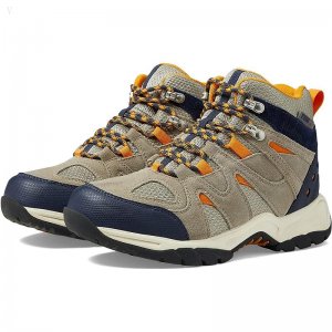 L.L.Bean Trail Model Hiker Water Resistant (Toddler/Little Kid/Big Kid) River Rock/Classic Navy ID-Nc2cdwgI