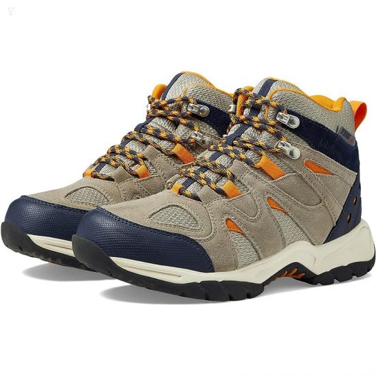 L.L.Bean Trail Model Hiker Water Resistant (Toddler/Little Kid/Big Kid) River Rock/Classic Navy ID-Nc2cdwgI