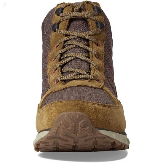 L.L.Bean Snow Sneaker 5 Boot Mid Water Resistant Insulated Lace-Up Dark Cocoa/Dark Earth ID-05SeLsB4