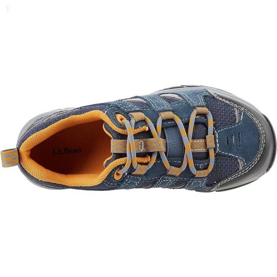 L.L.Bean Trail Model Hiker Low (Toddler/Little Kid/Big Kid) Carbon Navy ID-81AWm7LZ