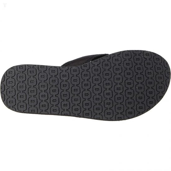L.L.Bean Classic Maine Isle Flip Flop II Black ID-AmvgX5eD