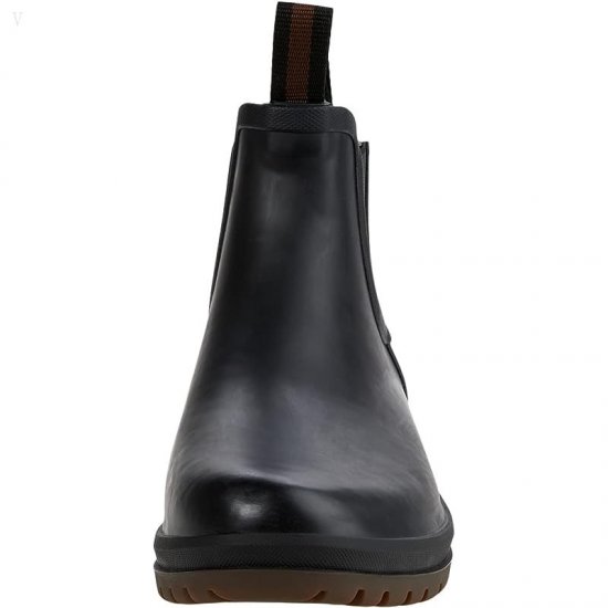 L.L.Bean Rugged Wellie Chelsea Boot Black/Dark Gum ID-8UexBTQL