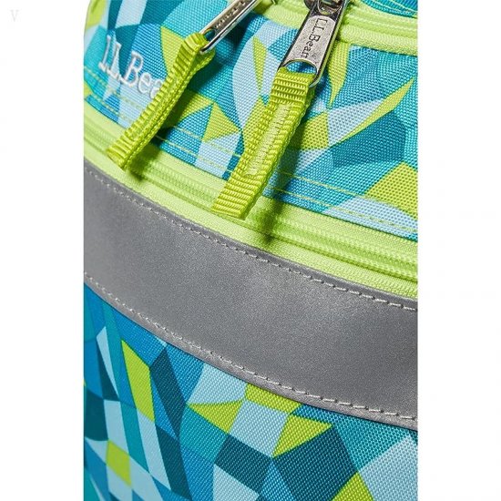 L.L.Bean Kids Original Backpack Print Citron Geo Prizm ID-PtKnlrDb