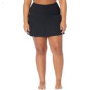 L.L.Bean Slimming Swimwear Swim Skirt Black ID-zVyg3E0v