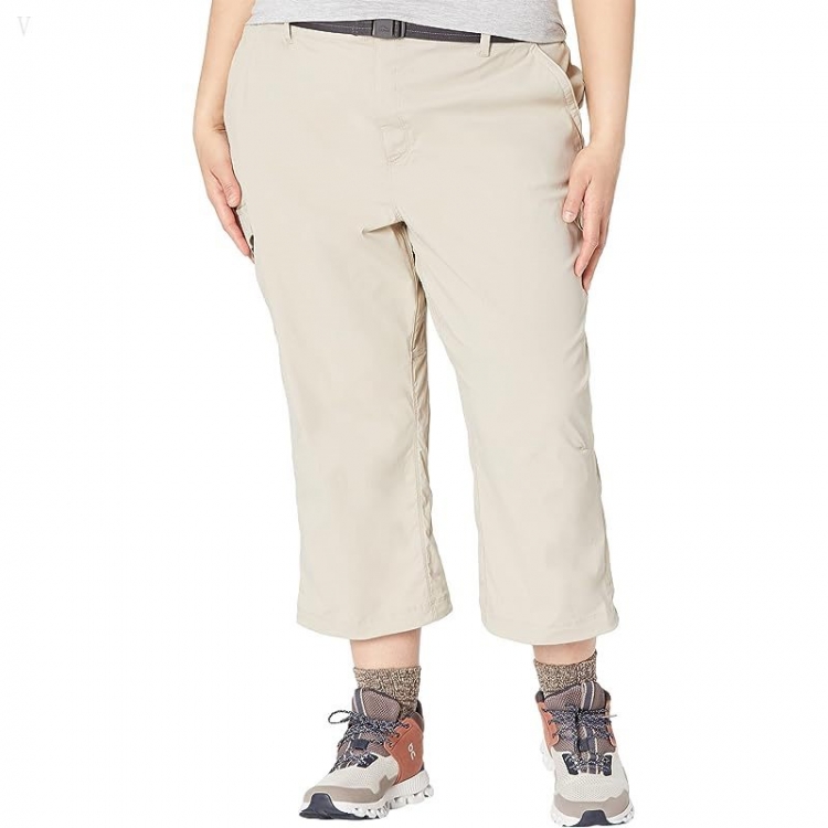 L.L.Bean Plus Size Tropicwear Capri Pants Soft Sand ID-QXhDFyHY - Click Image to Close