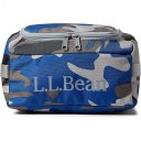 L.L.Bean Personal Organizer Toiletry Kit (Little Kids/Big Kids) Ocean Blue Camo ID-3v69XuNB