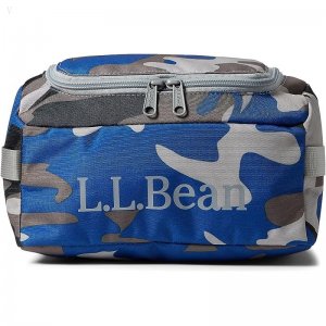 L.L.Bean Personal Organizer Toiletry Kit (Little Kids/Big Kids) Ocean Blue Camo ID-3v69XuNB