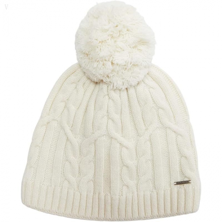 L.L.Bean Heritage Wool Windproof Pom Hat Natural ID-GuVvrTwb - Click Image to Close