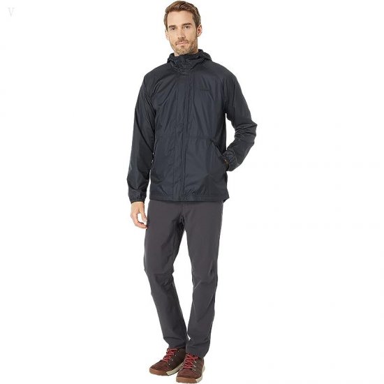 L.L.Bean Waterproof Windbreaker Jacket Black ID-C8D0Nzoq