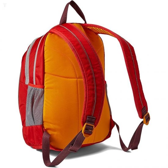 L.L.Bean Kids Bean??s Explorer Backpack Color-Blocked III Vibrant Red/Burgundy ID-158R841x