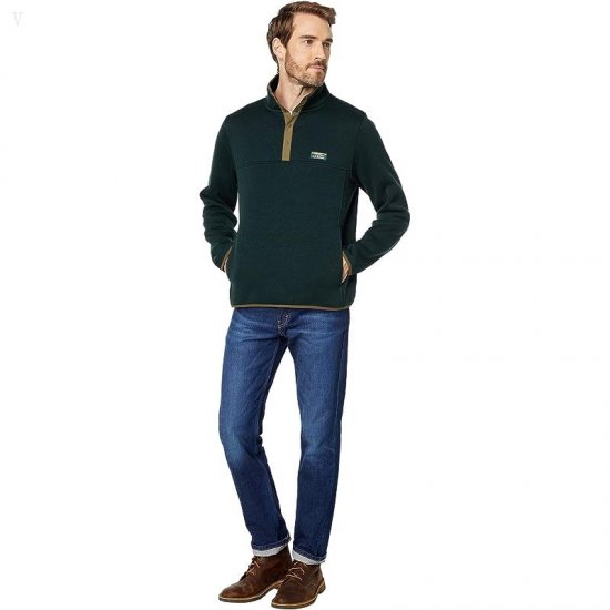 L.L.Bean Sweater Fleece Pullover Dark Hunter ID-yRaj7NqU