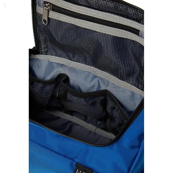 L.L.Bean Personal Organizer Toiletry Kit Crisp Lapis ID-QvyoiP3a
