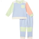L.L.Bean Athleisure Sweat Set (Infant) Malibu Color-Block ID-Hd2V84zc