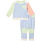 L.L.Bean Athleisure Sweat Set (Infant) Malibu Color-Block ID-Hd2V84zc