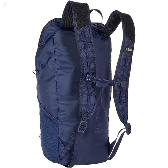 L.L.Bean Stowaway Ultralight Day Pack Bright Navy ID-D3h0bcom