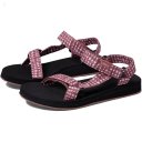 L.L.Bean Maine Isle 4 Point Sandal Print Mineral Red Gingham ID-b7uBNoP1